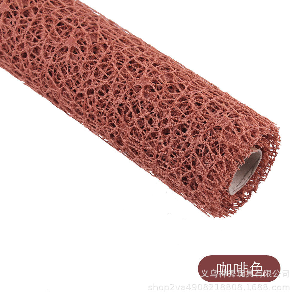 Decorativo DIY malla jacquard red pared de fondo ambiente diseño circular aire colgando decoración esquina partición