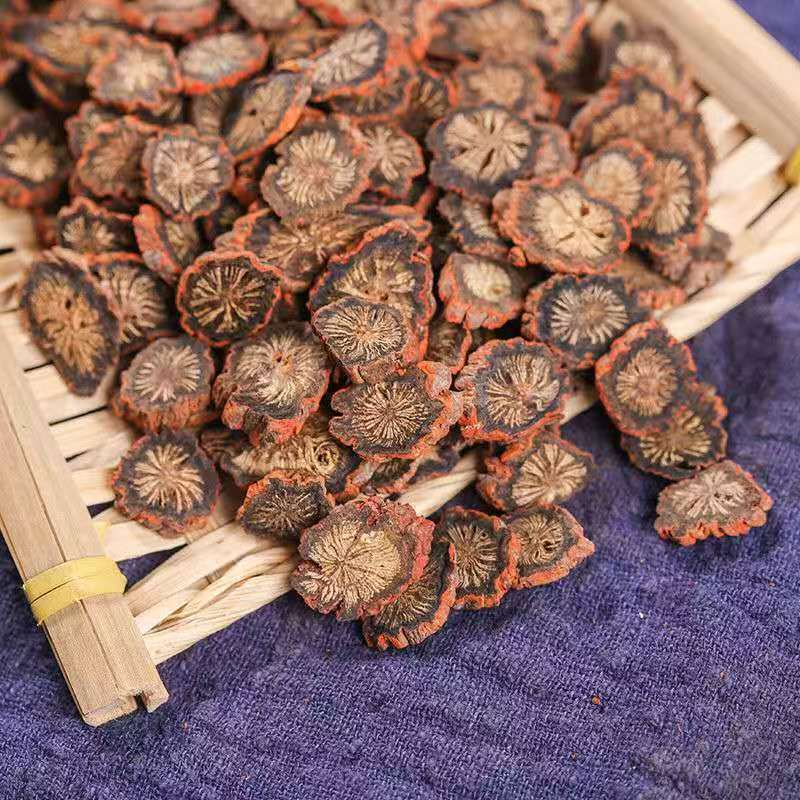 Purple Dan Shen Root Powder Zi Dan Shen Salvia miltiorrhiza Sichuan Source Dried Herb for Decoction and Culinary Use 500g quality and texture