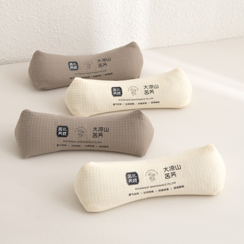 頚椎全蕎麦枕ニット苦い蕎麦殻三角菱逆弓牽引ハードキャンディー円柱型枕芯|undefined
