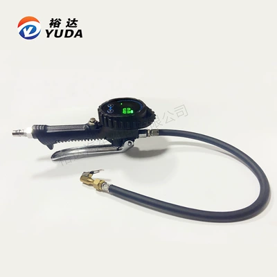 Inflatable Digital Display Inflating Air pressure gauge/tire pressure gauge