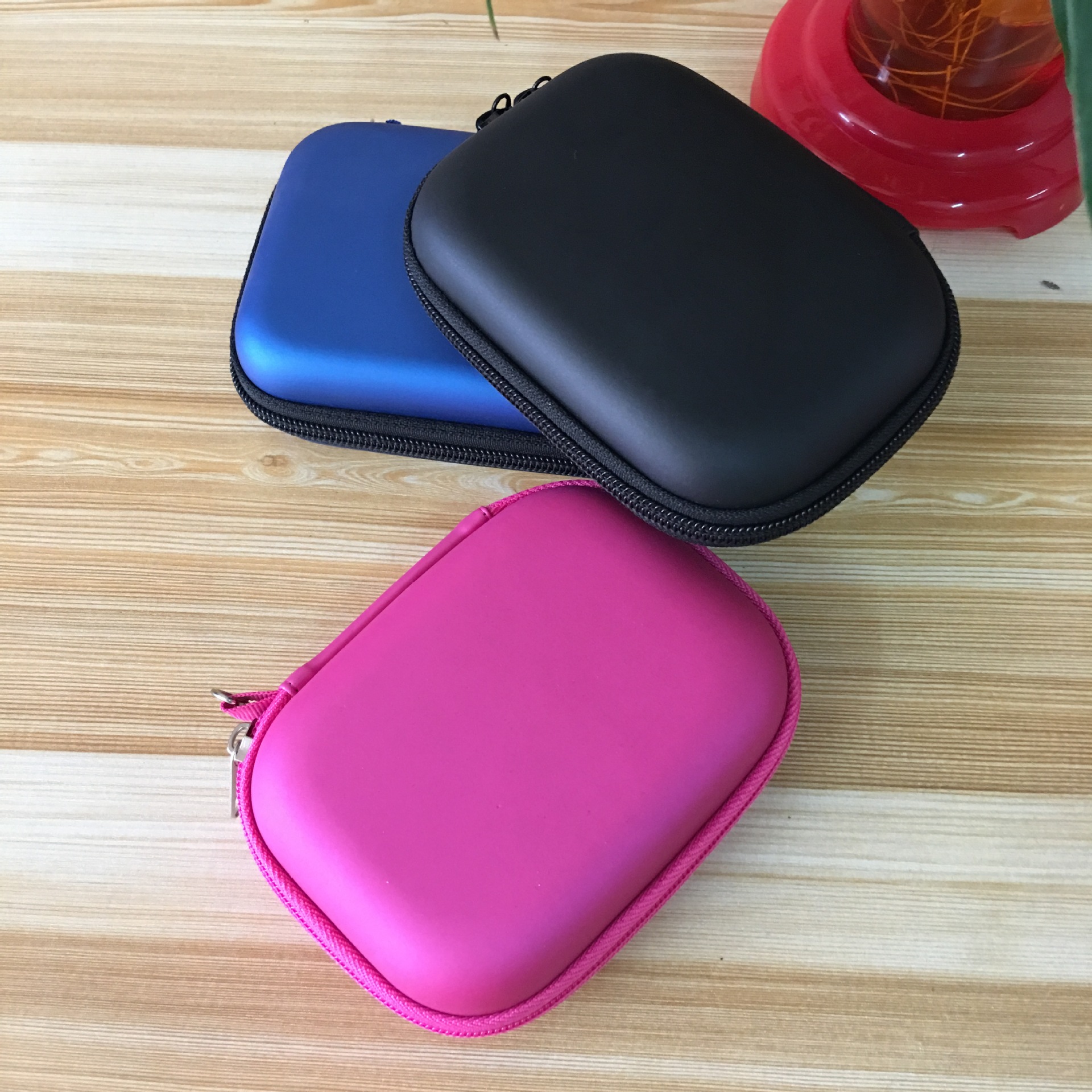 厂家直供移动硬盘盒EVA移动电源旅行盒数据线收纳包航空包冷热压