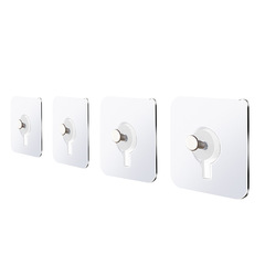 家用免痕釘無痕掛鈎粘鈎螺絲配件隱形免打孔免釘安裝粘貼式螺絲釘