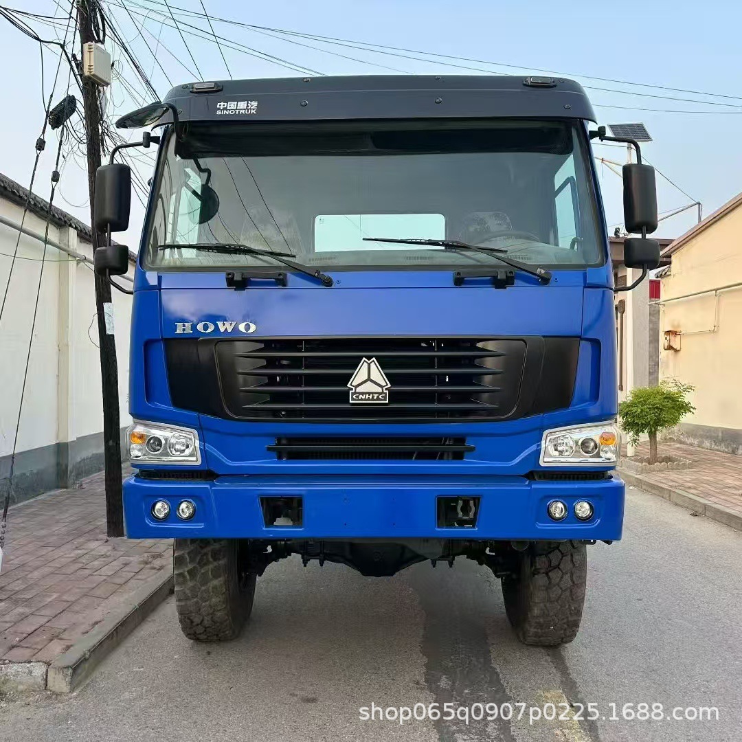 Cross-Border Sales of Howo 6×6 Dump Truck 10-Wheel Transporter Heavy-Duty Engine 371 Horsepower African Truck
