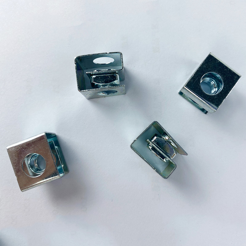 厂家供应折弯螺母10#-32M6X1.0M5X0.8碳钢双U螺母高强度高强镀锌