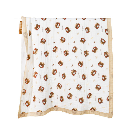 100% cotton 6-layer gauze towel baby newborn children blanket supplies package for newborn baby baby towel 