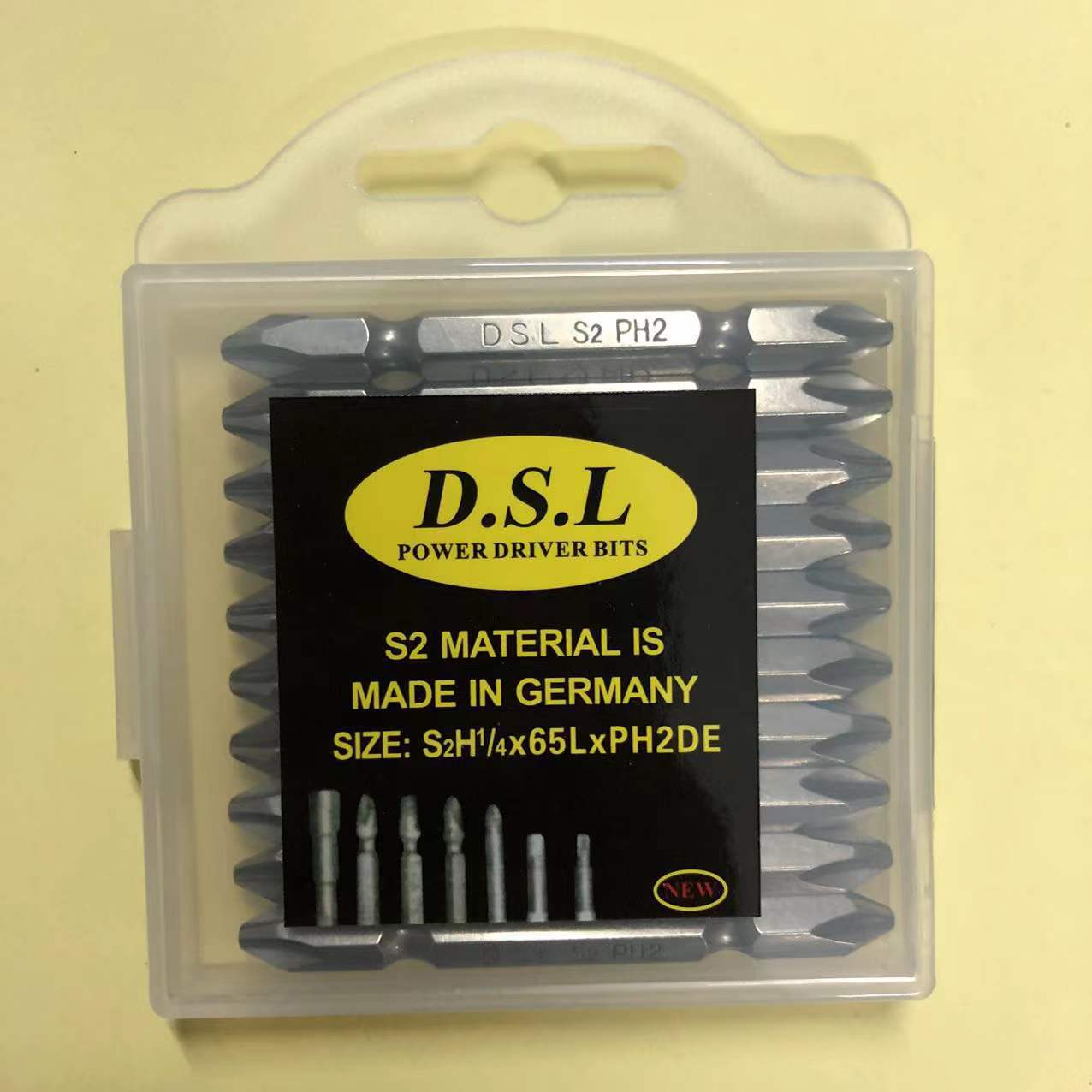 65 de doble cabeza de largo x PH2 (cabeza normal, regular)