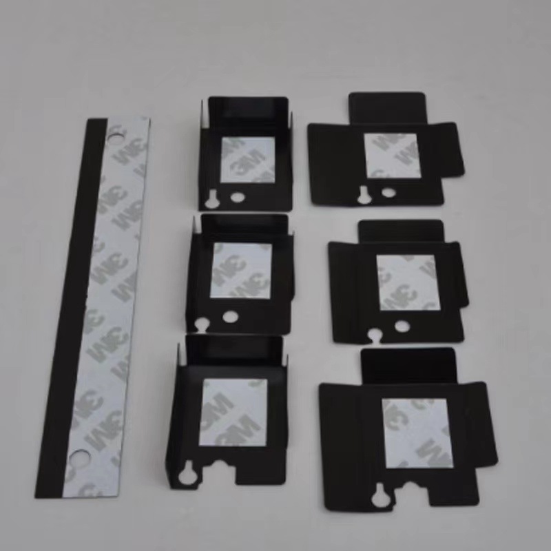 包装pc绝缘片折痕 防火阻燃黑色pc麦拉片 耐高温PVC pet pc绝缘胶