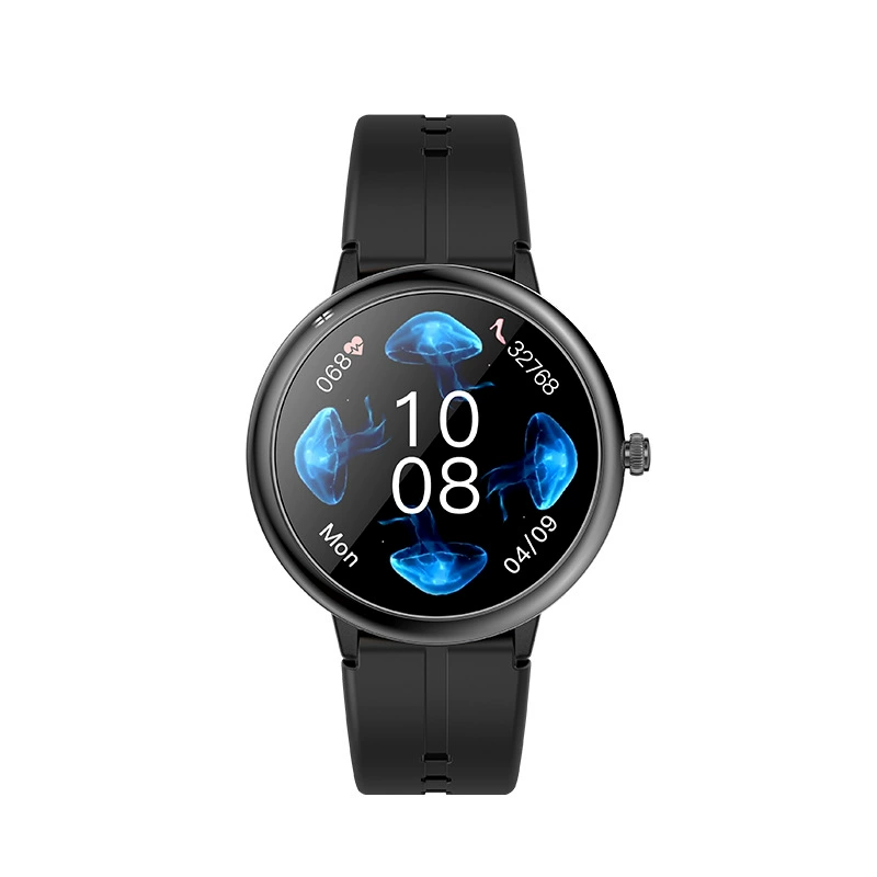 Новые интеллектуальные часы R8 Ms. 1.09 с круглым экраном, полносенсорным режимом мультидвижения, шестью наборами циферблатов пользовательского интерфейса для загрузки