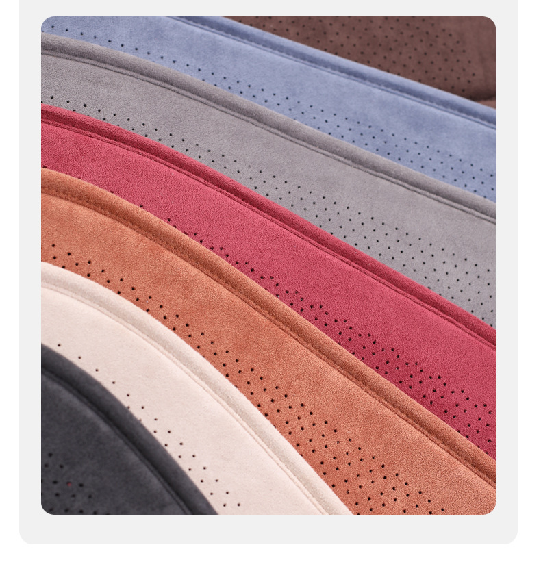 New Four Seasons universal suede car cushion summer ultra-thin seat cushion Internet celebrity small waist seat cover saddle car cushion