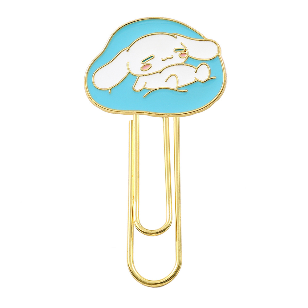 Nuevo creativo Sanliou encantador dibujos animados Yue Gui perro Pachia perro clips de papel de libro decoración clips marcadores