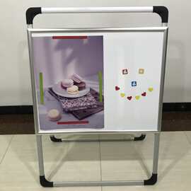 室内室外商品广告展示海报带磁背板可直接用磁石贴画海报架