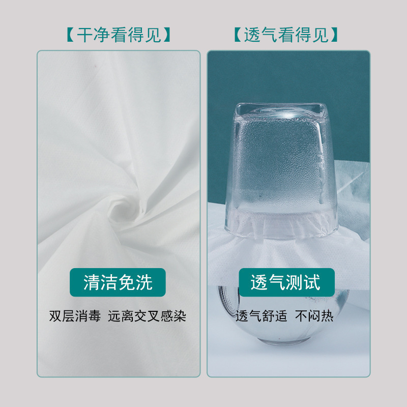 使い捨てベッドシーツ用品、旅行ホテル用掛け布団カバー、枕カバー、旅行用3点セット、ダブルダストカバー、掛け布団カバー、バスタオル|undefined