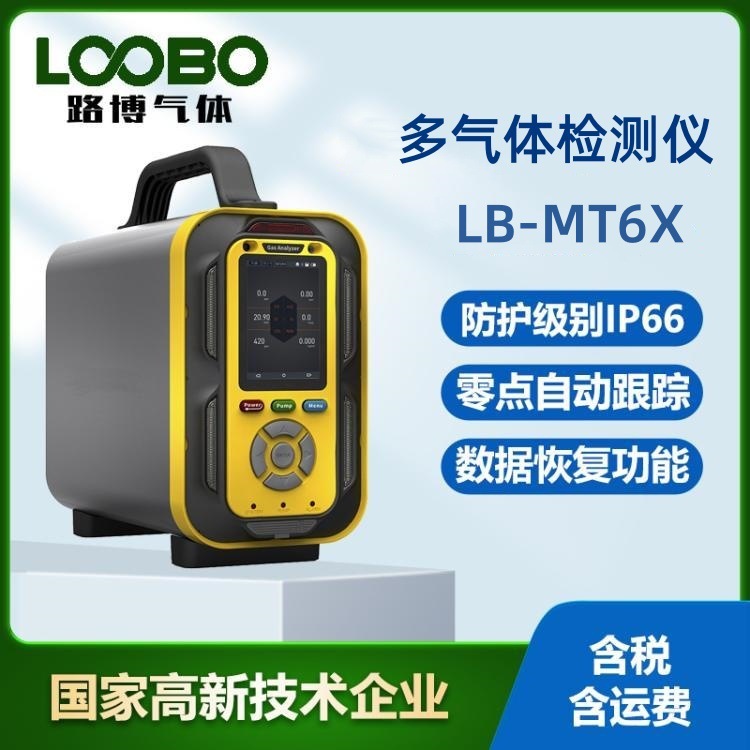 国产销售销 手提式六合一气体检测仪LB-MT6X