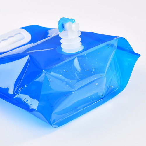 Outdoor Portable Foldable Water Bag Mountaineering Touring Camping Plastic Soft Water Storage Bag Large Capacity Water Storage Bag