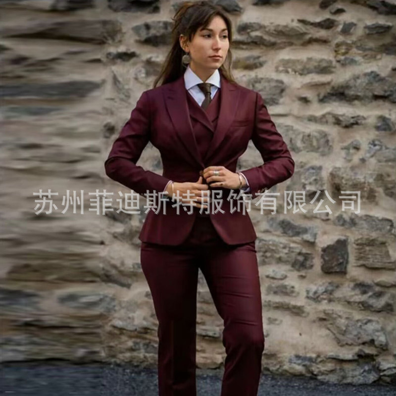 European and American foreign trade Amazon AliExpress wish new ladies suit suit three-piece fashion professional suit