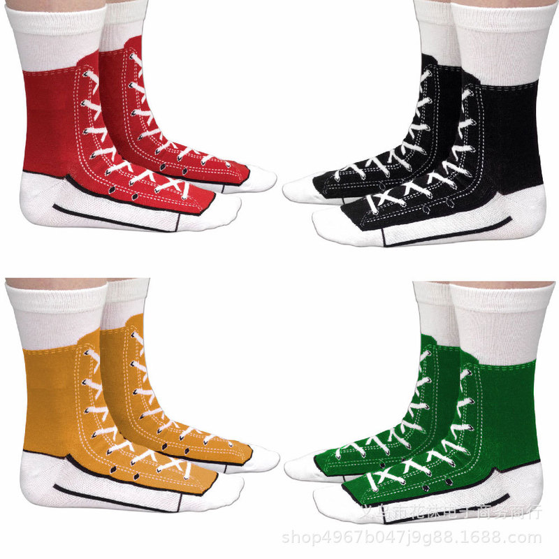 Shake the sound explosions creative shoes and socks funny personality canvas shoes tube socks men and women candy color cotton socks a generation of hair Shake the sound explosions creative shoes and socks funny personality canvas shoes tube socks men and women candy color cotton socks a generation of hair