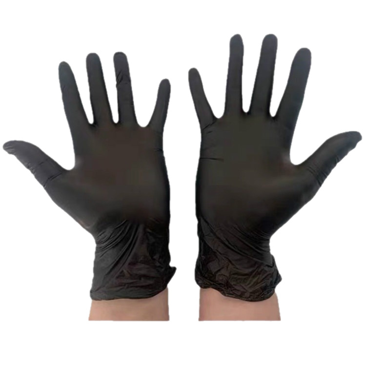 Guantes desechables de PVC, gruesos, protección laboral, goma para el hogar, sin polvo, compatibles con pantallas táctiles, cocina, barbería, protección para las manos
