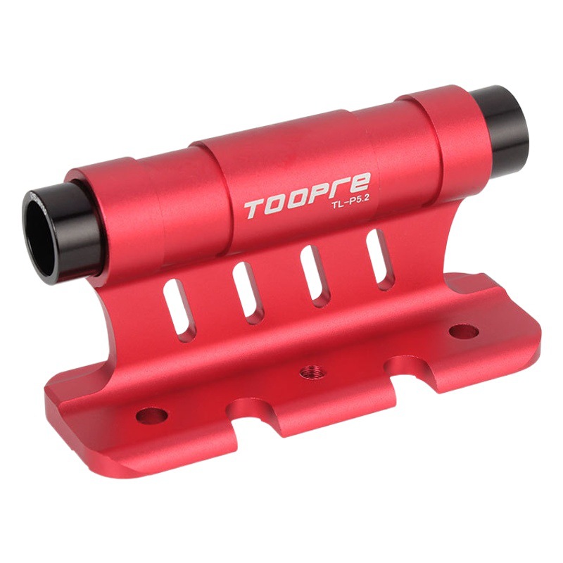 Toopre Bicycle Front Fork Mount, Car Roof-Mounted Quick-Release Thru-Axle Rear Wheel Carrier Parking Rack