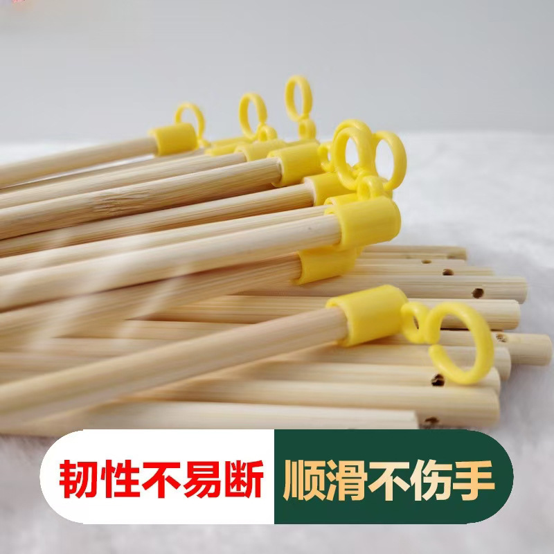 元宵灯笼手提杆儿童diy手工灯笼配件手柄提杆古风木质原木手提杆|undefined