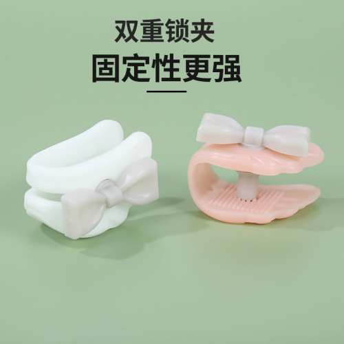 Quilt holder, sheet anti-slip artifact, needleless safety clip, plastic rotating fixed quilt cover, single anti-slip buckle clip