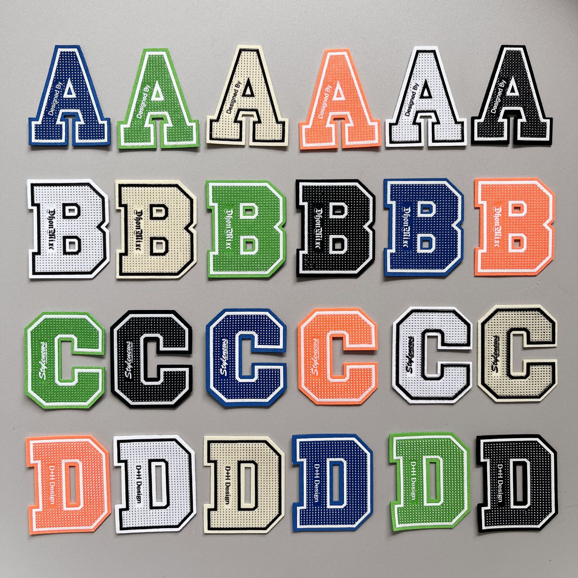 New silicone toothbrush embroidery accessories hat gift DIY handmade matching decorative cloth patch patch label