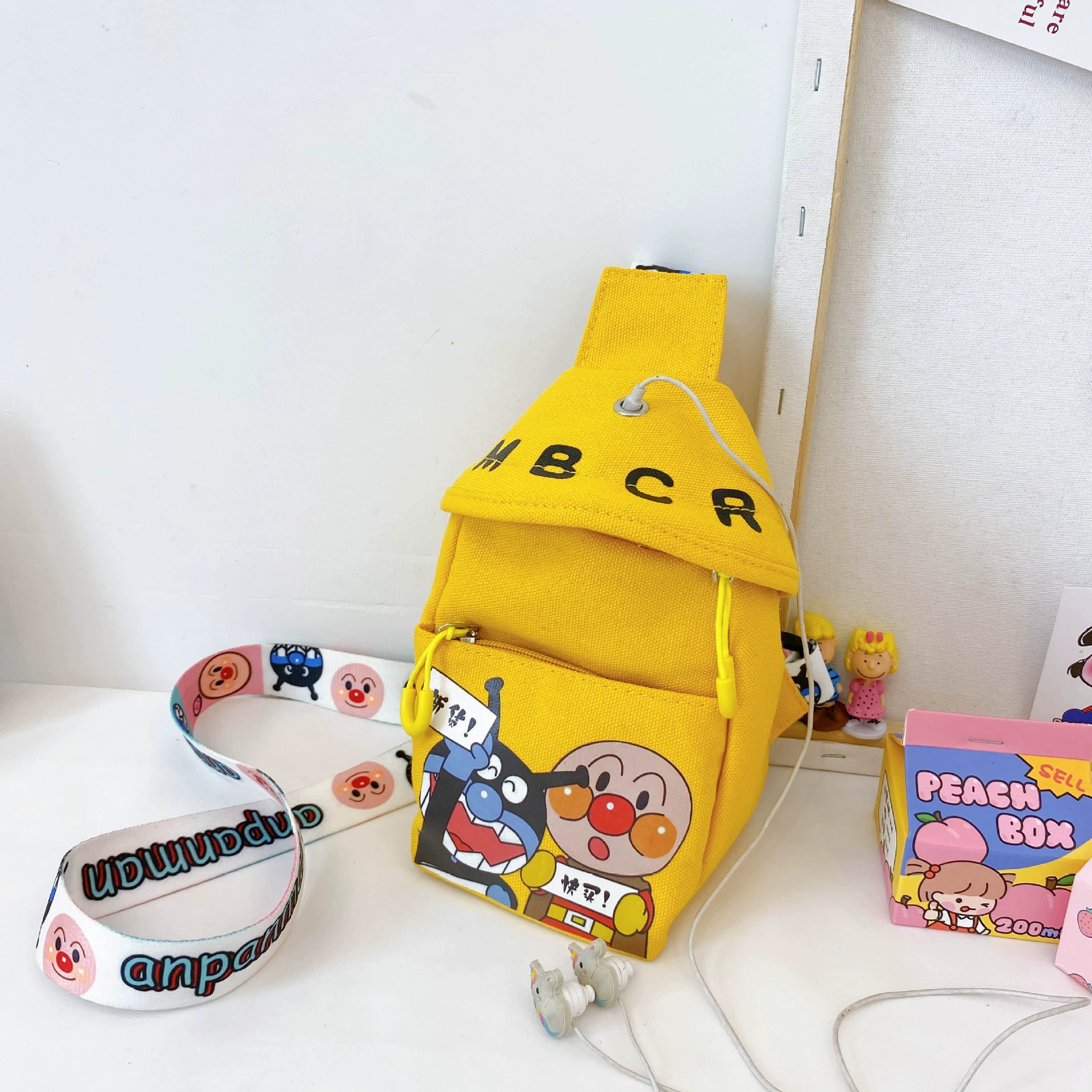 Новая детская нагрудная сумка с героями мультфильмов для путешествий на открытом воздухе, модная и универсальная сумка через плечо для школьников для отдыха на открытом воздухе в детском саду