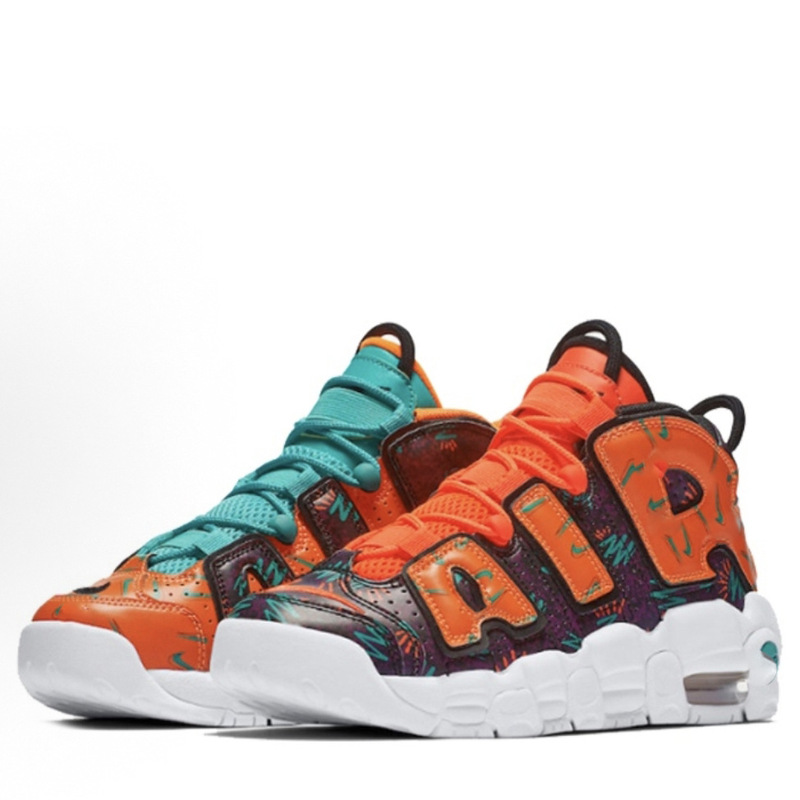 Top Equipped with Large Air Uptempo 96 Og Pippen Mid-Top Basketball Shoes, Trendyy, Comfortable, Non-Slip and Wear-Resistant Sports Shoes