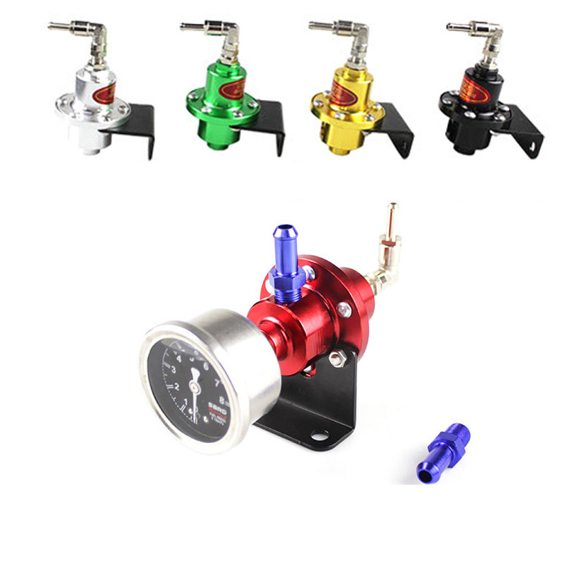 Car Modified Fuel Pressure Regulating Valve Fuel Supercharger Fuel Pressure Regulator Square Supercharger