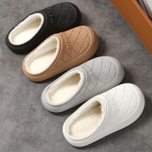 新款手术室棉拖鞋冬天女鞋防水护士鞋秋冬季加绒男软底医护棉拖鞋