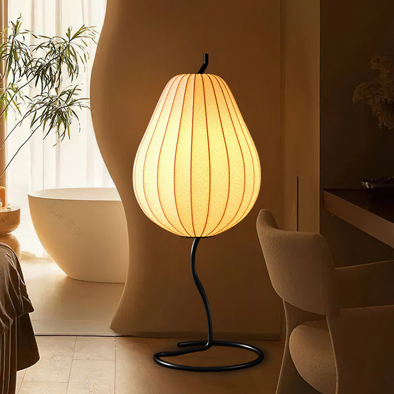 Clearance Sale Japanese Style Floor Lamp Wabi-Sabi Style Living Room Bedroom Bedside Sofa Silk Pear Atmosphere Lamp Clearance Sale Japanese Style Floor Lamp Wabi-Sabi Style Living Room Bedroom Bedside Sofa Silk Pear Atmosphere Lamp