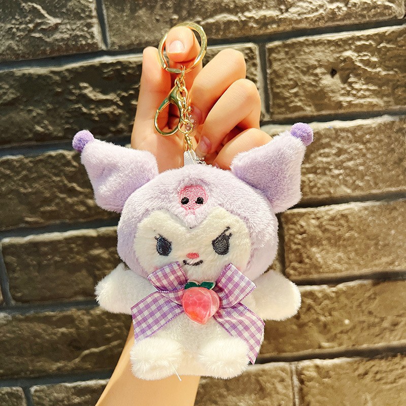 ぬいぐるみのかわいいアクセサリーのぬいぐるみのペンダント卸売りのおもちゃの子供のかばんの漫画の子供の鍵は子供の機械をつかみます。