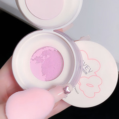 ZVEV Soft-Mist Blush Powder Puff Cushion Blusher for Even Skin Tone, Perfect for Students—Long-Lasting, Highly Pigmented, and Ideal for a Natural, No-Makeup Look