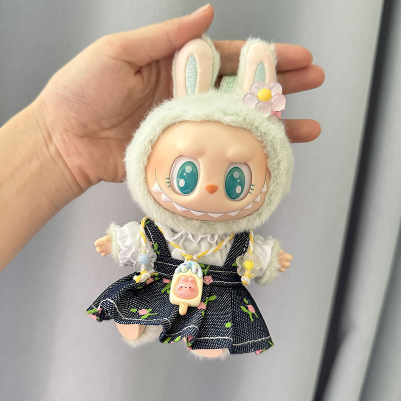 服のみ】第二世代ブラインドボックス ラブブ服 エポキシ樹脂製顔飾り ラブブ シットシットパーティーシリーズ ベビー服 可愛い|undefined