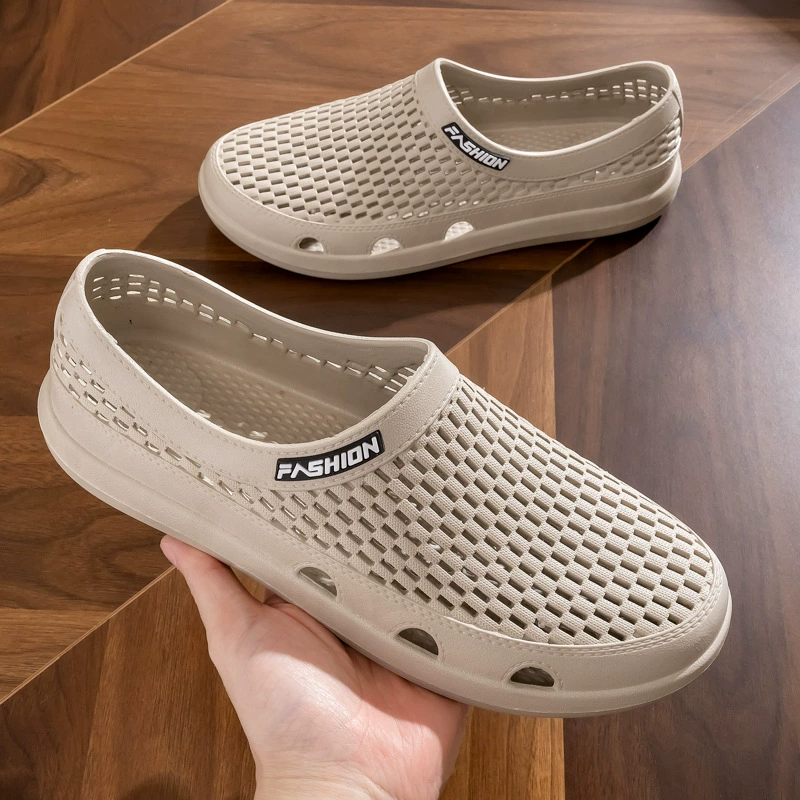 Обувь с дырками для мужчин летом носить полые сандалии для мужчин на открытом воздухе