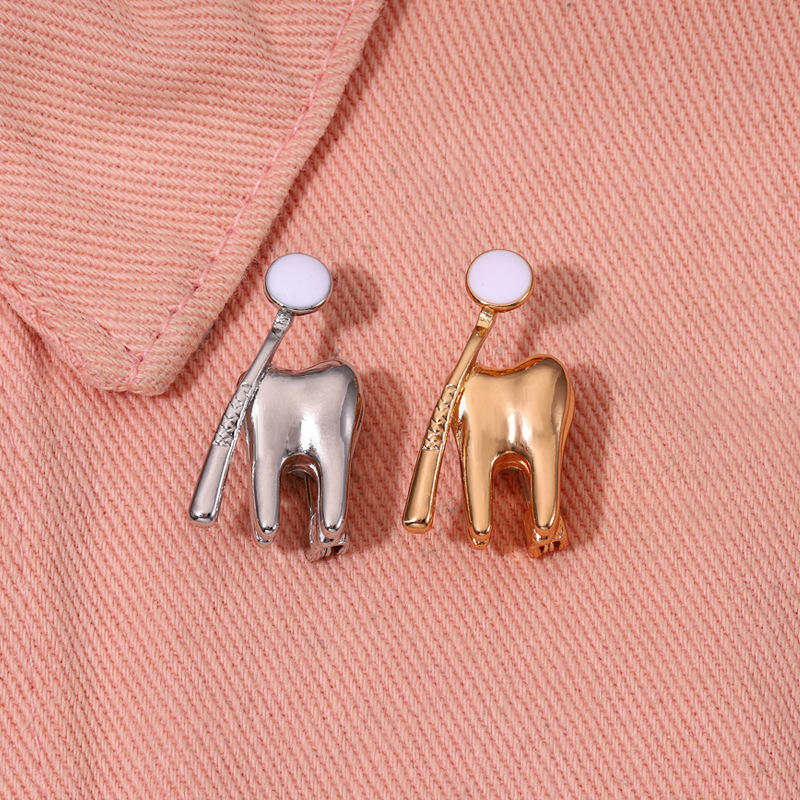 6g Weight Brooches Classification Daily Occasion Alloy Material Unisex Gender Plating Design Fashion Style Fashion Pin Alloy Plating Unisex Brooches 8