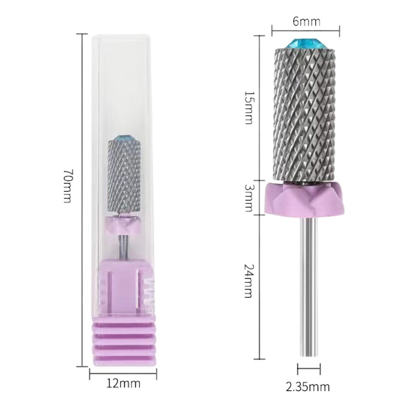 De gama alta de uñas duro taladro de acero de tungsteno de molienda cabeza rápida eliminación de uñas máquina de molienda eléctrica herramienta especial taladro de molienda