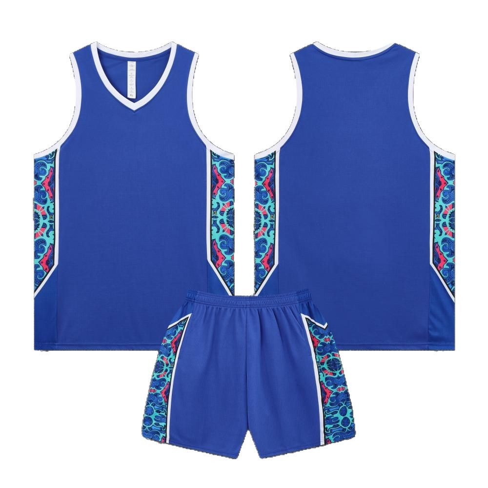 Camouflage summer basketball uniform for children and adults for…
