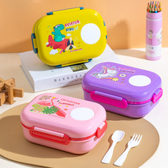 クロスボーダーの人気弁当箱は電子レンジの弁当箱に入ることができます。