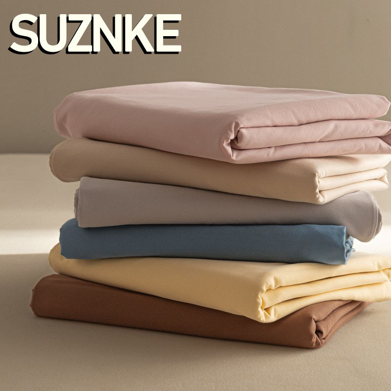 Shuzunke | | Class a Pure Cotton Long-Staple Cotton Ceramic Brushed Bed Sheet Pillowcase Replacement Bedding Skin-Friendly Comfortable Thickened Four-Piece Set