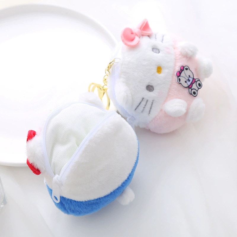 Sanrio, японская плюшевая кукла, кошелек, сумка для ключей, брелок, подвеска, новая коллекция
