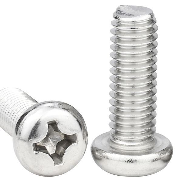 304 Stainless Steel Screw Cross Round Head Screw PM Cross Slim Slim…