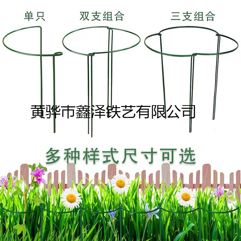 花撑支架阳台龟背竹半圆形花架弧形半圆支撑杆爬藤植物花盆支杆