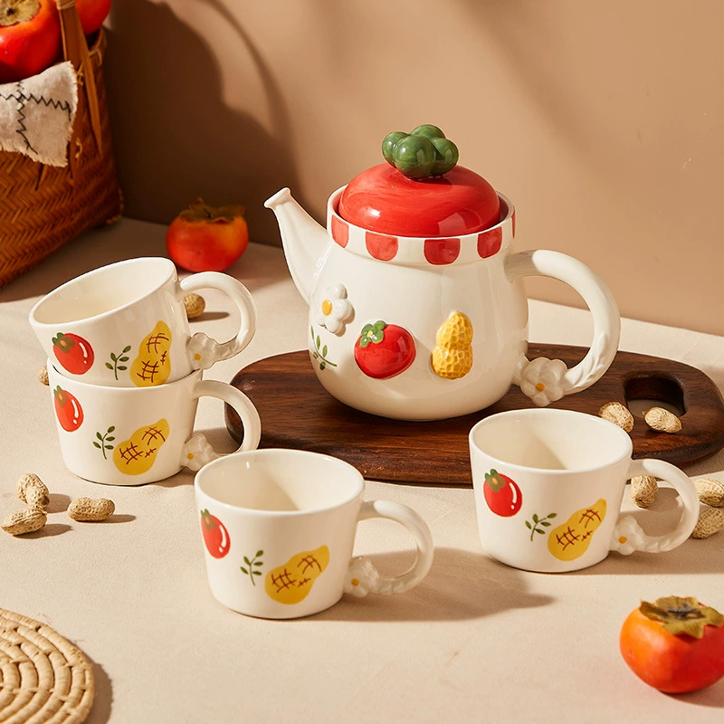 Teapot, tea set, high quality tableware, Birthday gift, wedding gift