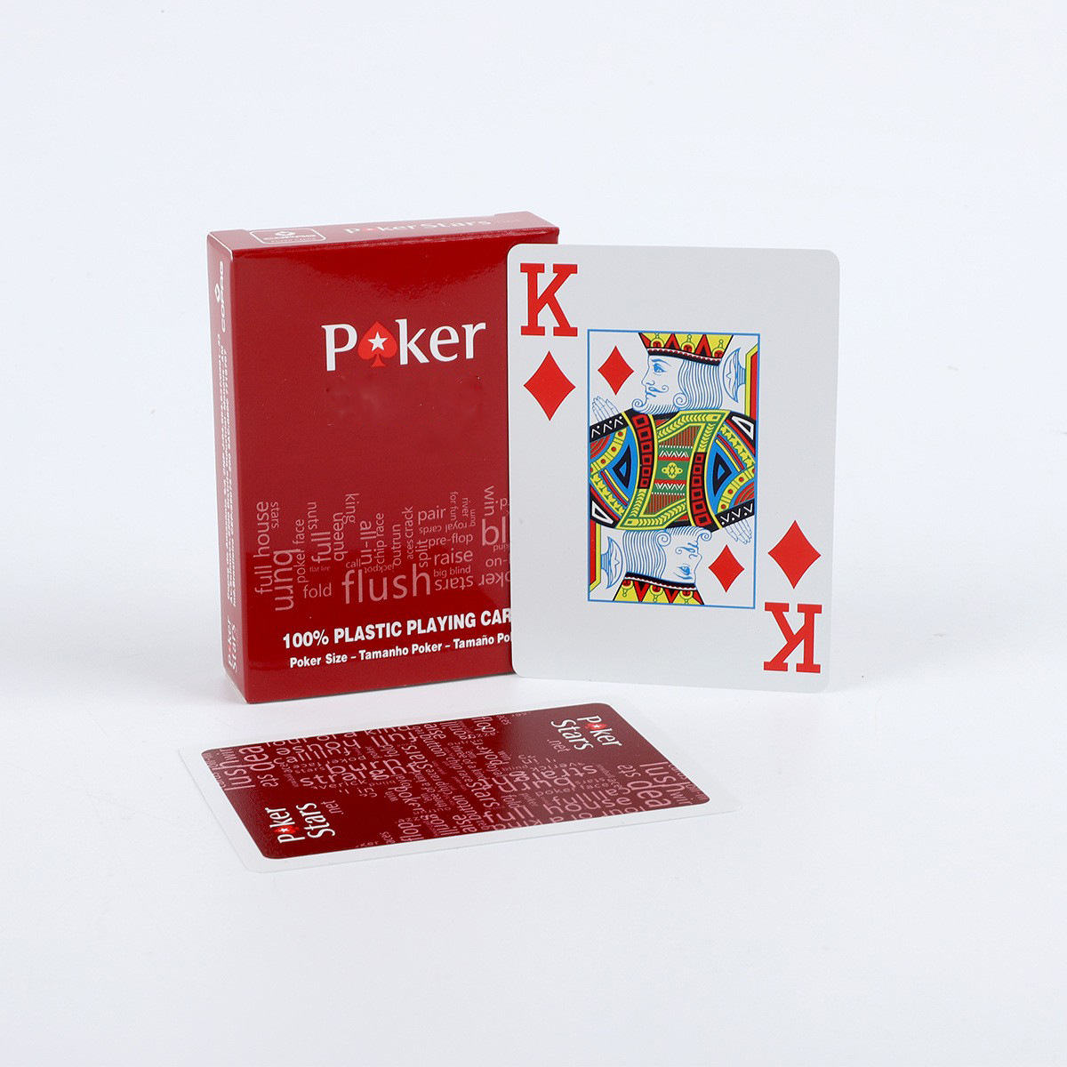 Cartas de juego de PVC de arena fina amarilla en stock, resistentes al desgaste, impermeables, buen tacto, no se rompen fácilmente, superficie lisa.