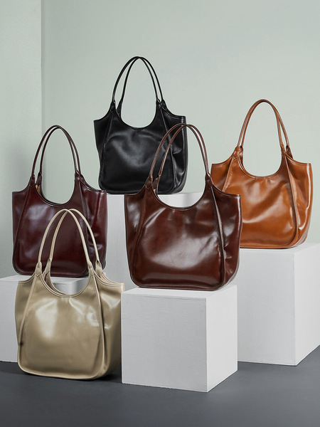 leather shoulder bag
