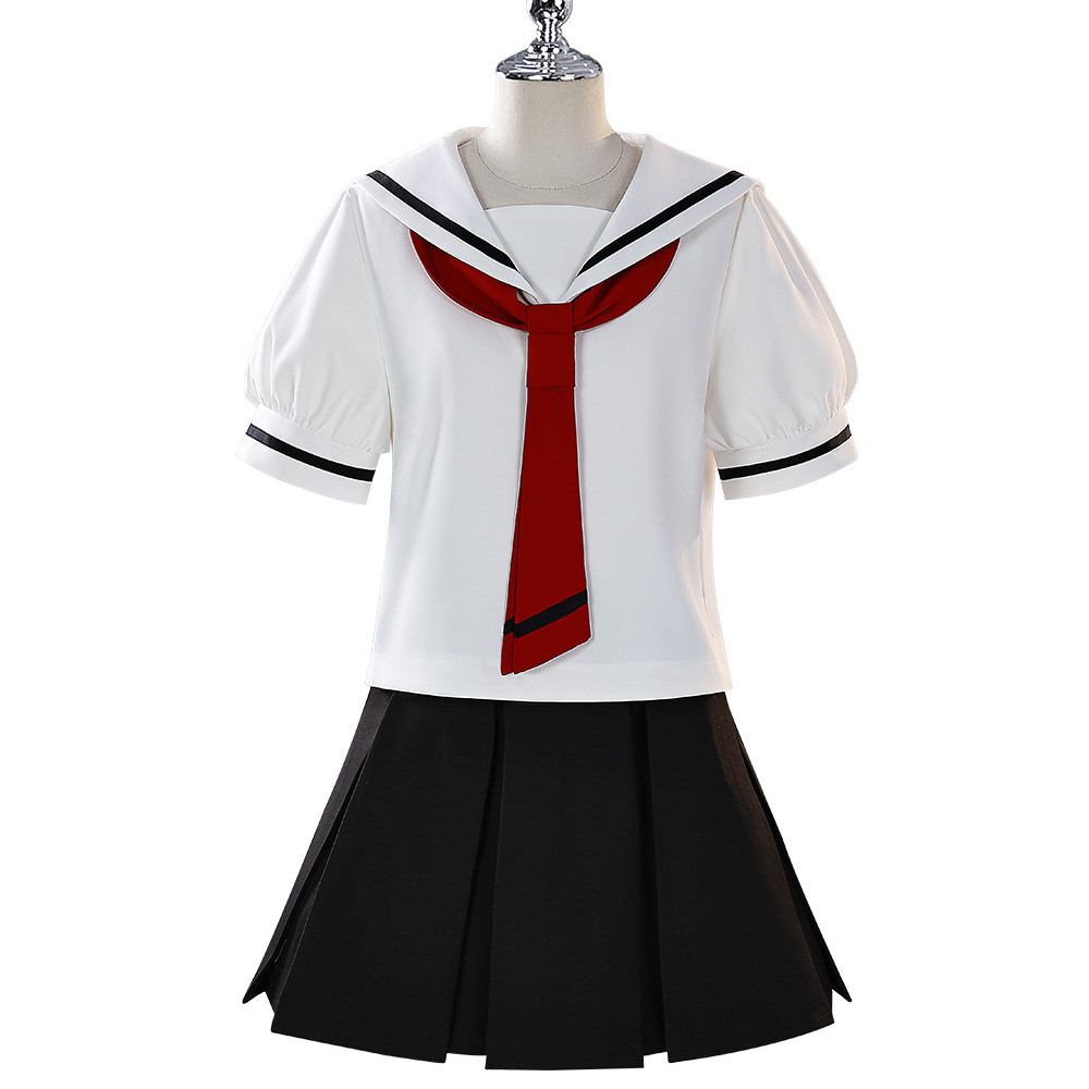 Cardcaptor Sakura Cosplay Uniform Sakura School Uniform Tomoyo Cardcaptor Sakura Cosplay Short-Sleeve Jk Uniform Female Cross-Border