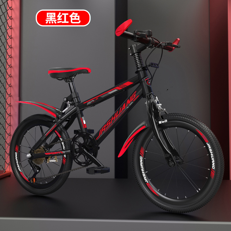 Bicicleta de montaña adolescente niño niña bicicleta amortiguador de freno de goma de cambio de velocidad ligera montar freno sensible image 18