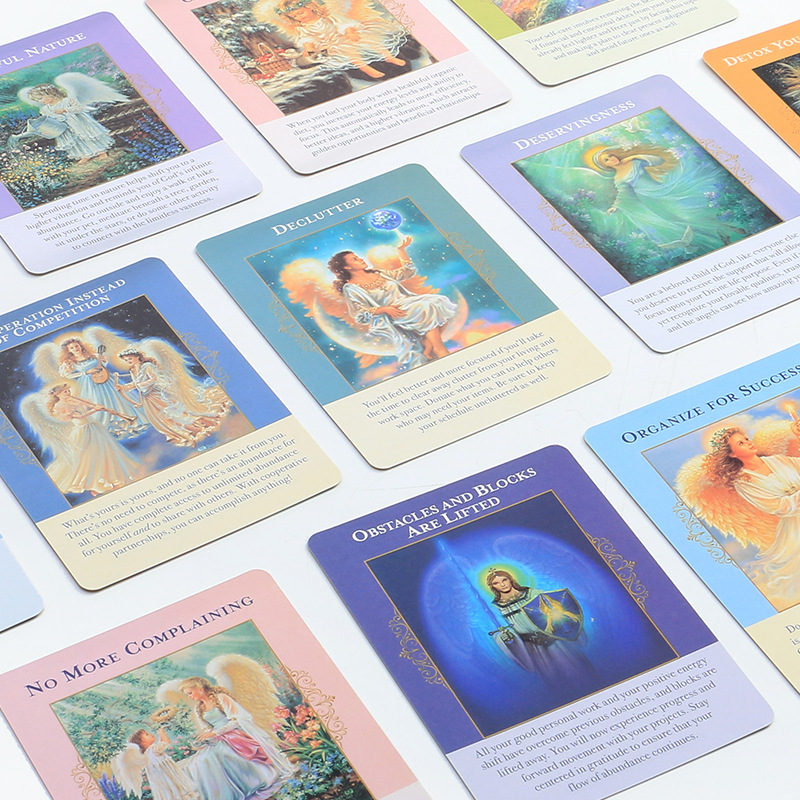 Cartes de tarot des anges de fortune oracle de l abondance_voghion.com