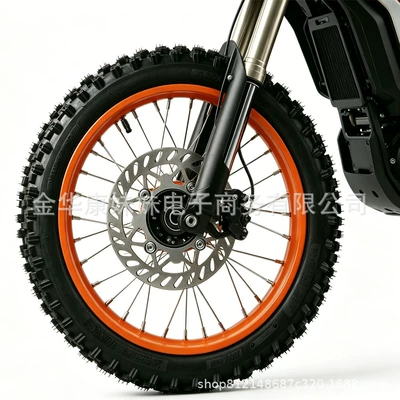 60/00-14 Orange Front Motorcycle wheel hub