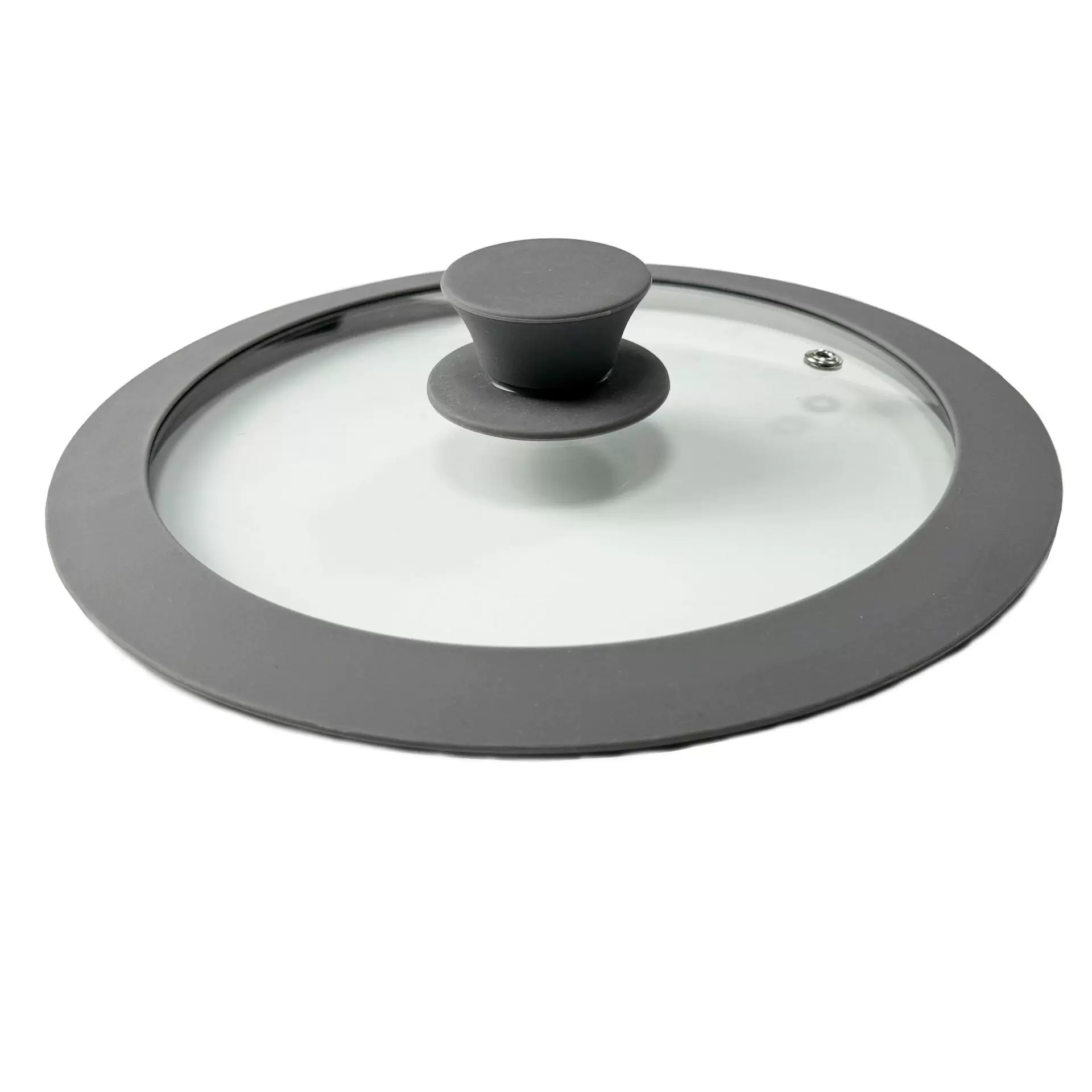 18-20cm 二合一 双尺寸玻璃盖 G型硅胶盖 高密封炒锅奶锅汤锅锅盖